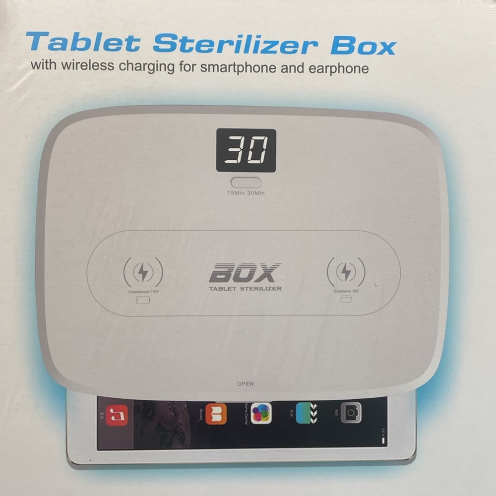 Tablet And‎ Phone Sterilization Box, New in box